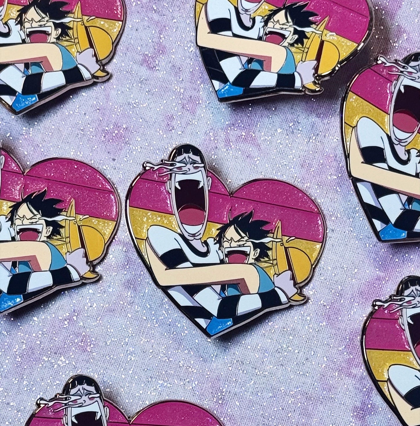 Pride Luffy and Bon Clay