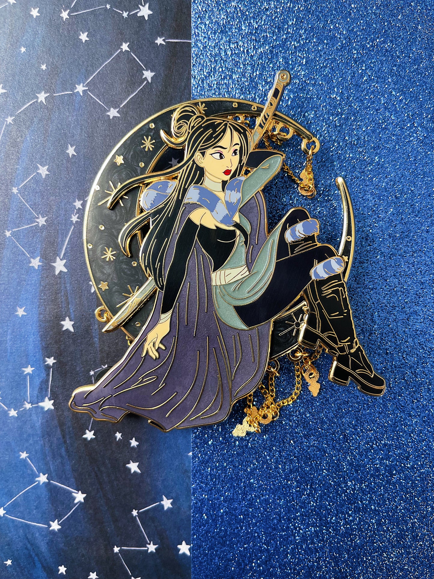 Dark Side of the Moon Mulan In Hand