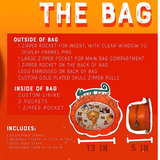 Flame Fruit Ita Bag Extras