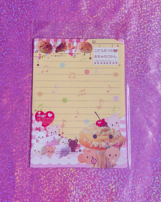 Cute Food Note Sheets