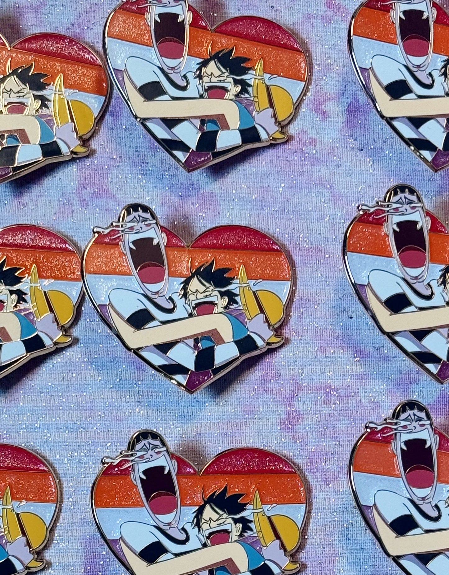 Pride Luffy and Bon Clay