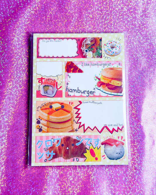 I Like Hamburger Full Notepad