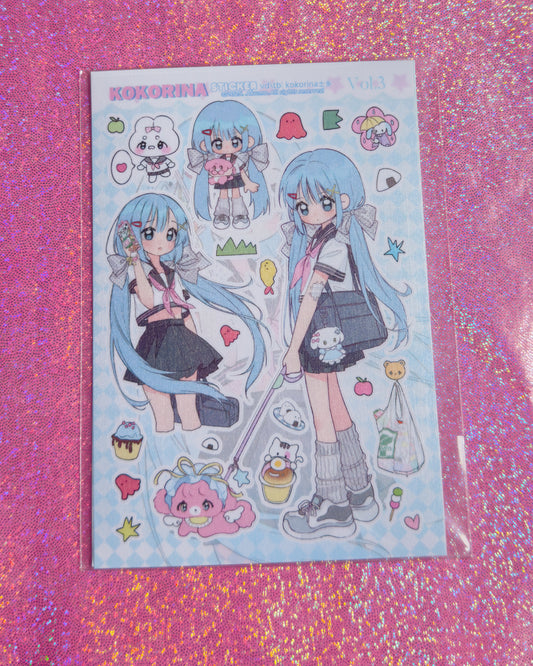 Kokorina Sticker Sheets