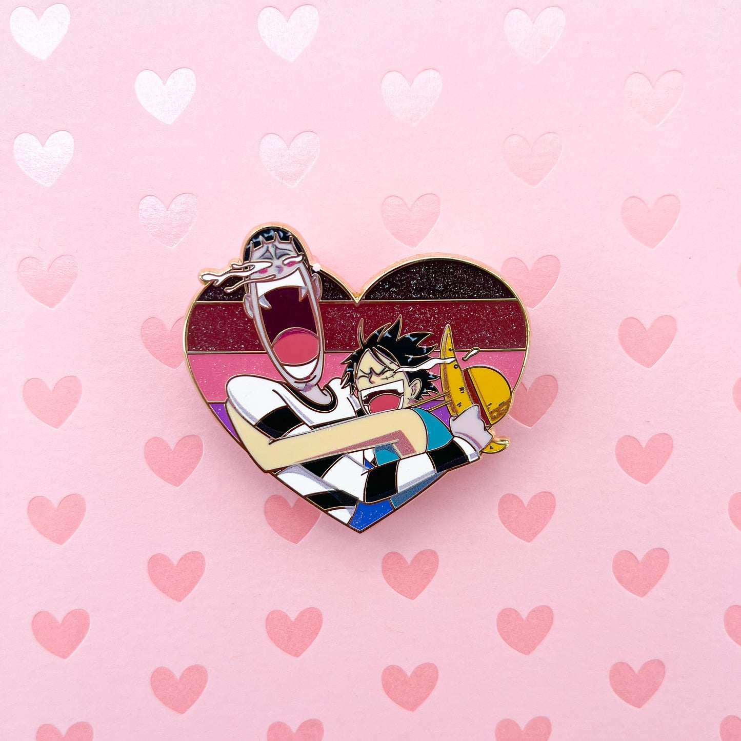 Pride Luffy and Bon Clay