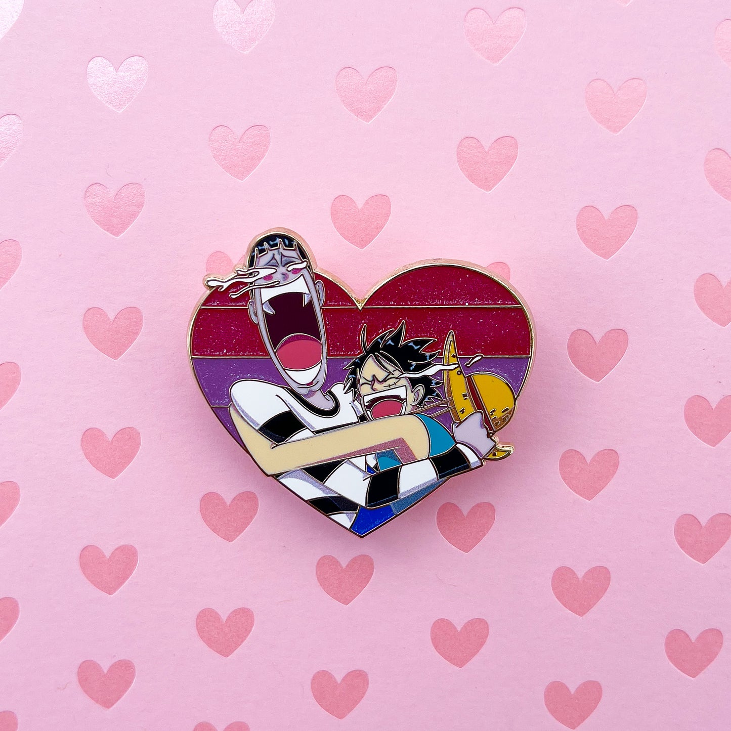 Pride Luffy and Bon Clay
