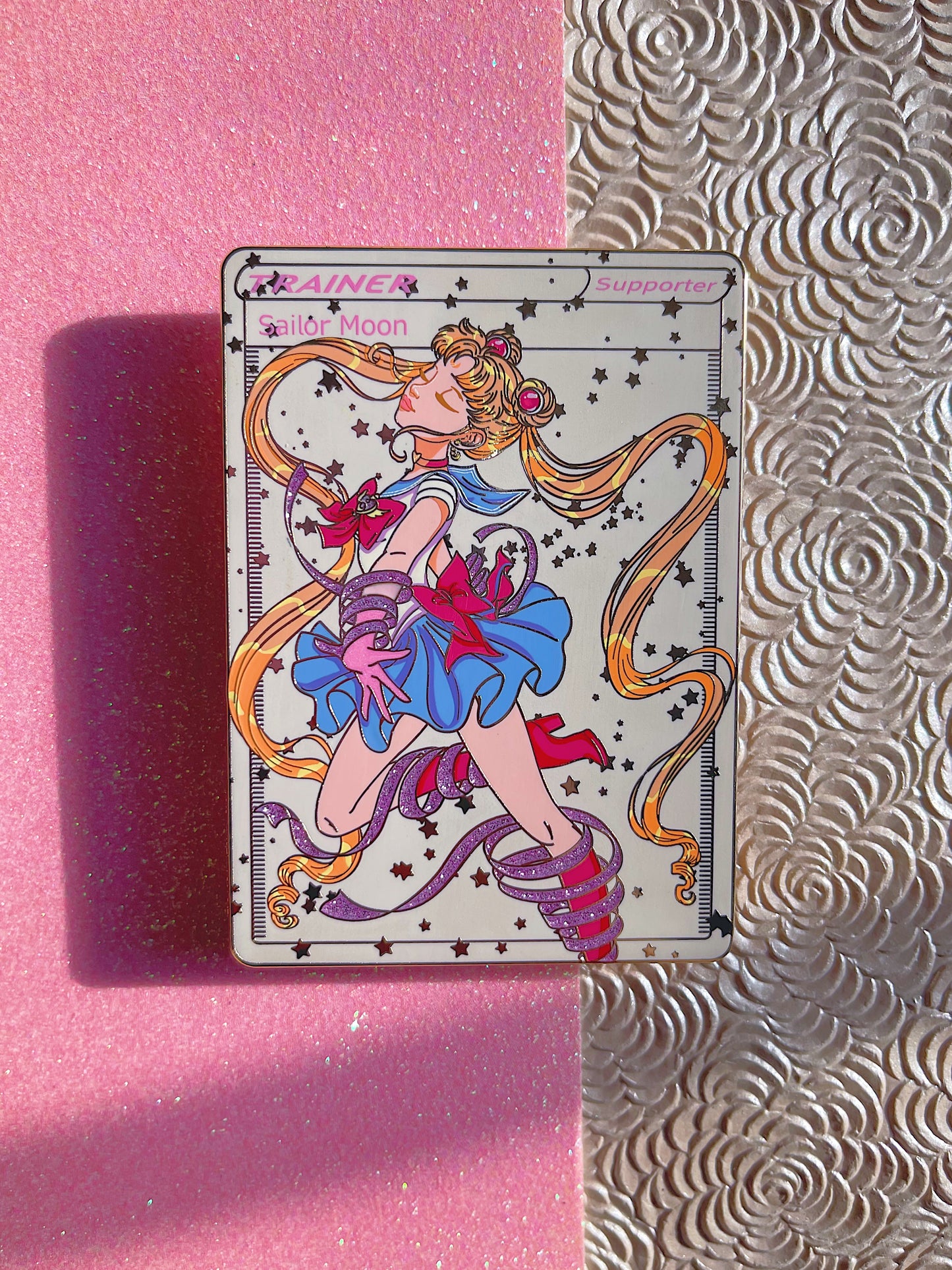 Sailor Moon Trading Card In Hand