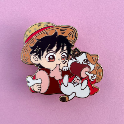 Luffy and Ace Chibis In Hand