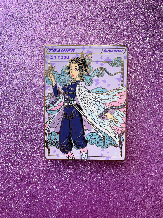 Shinobu Trading Card In Hand