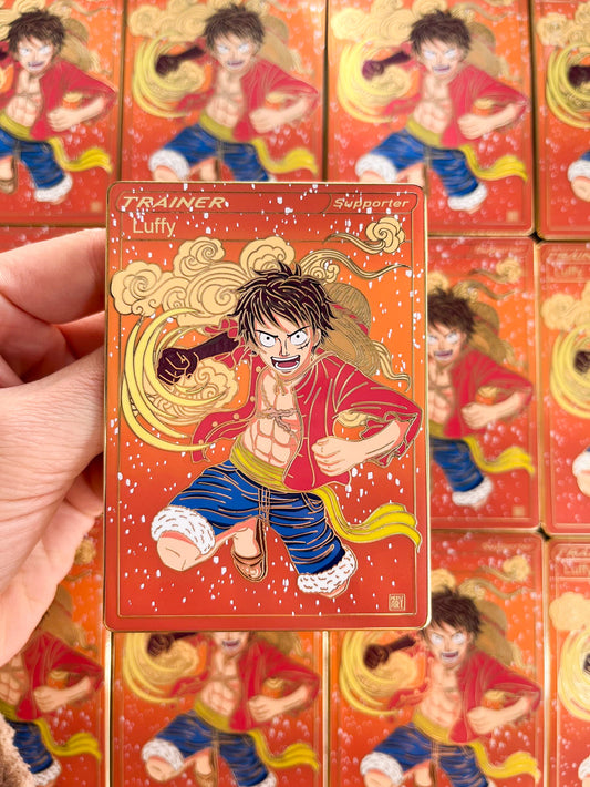 Stretch Boy Trading Card In Hand