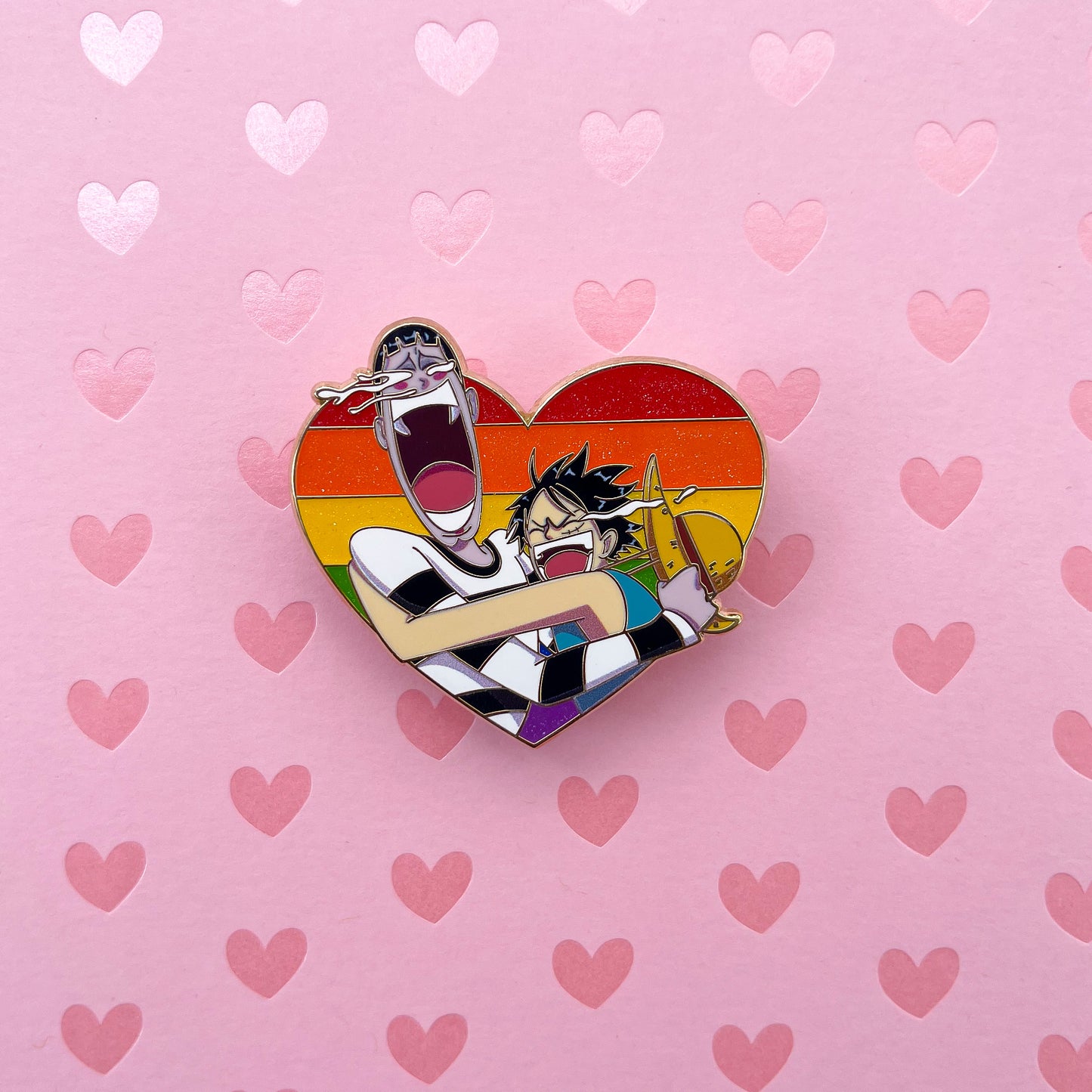 Pride Luffy and Bon Clay