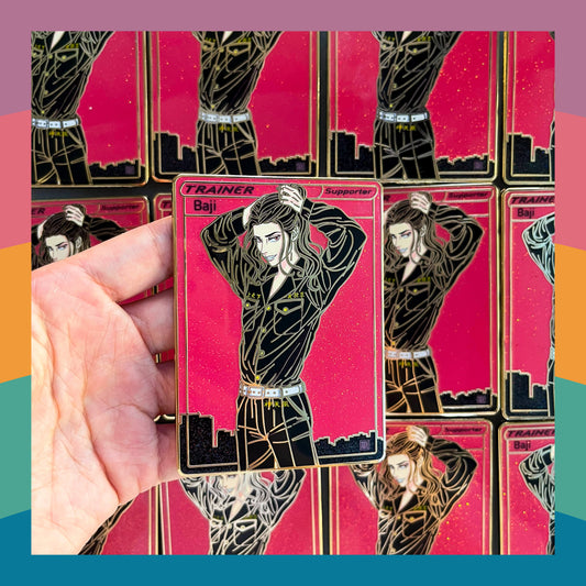 Baji Trading Card In Hand